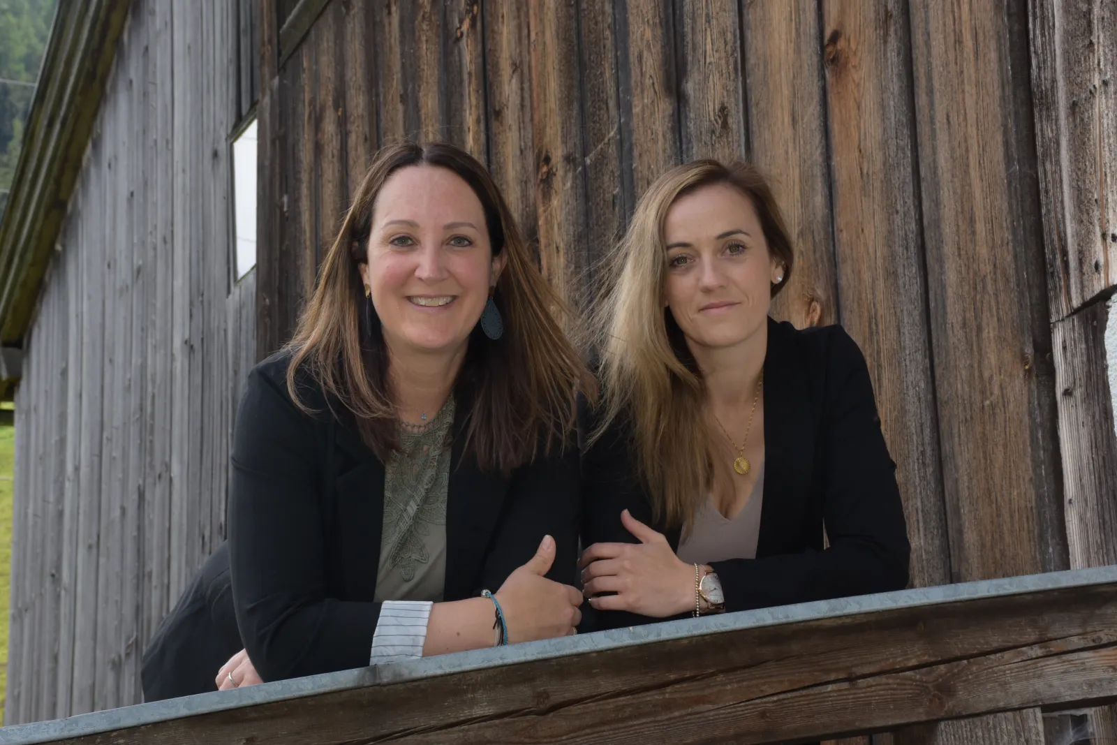 Stefanie Saber und Eva Hutter